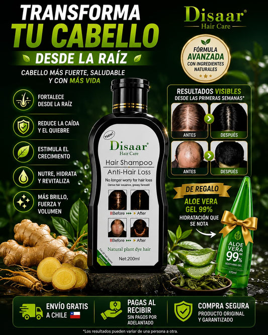 Disaar Shampoo Anticaída · 200ml